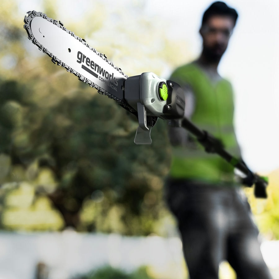 Высоторез/Сучкорез аккумуляторный телескопический Greenworks PS102T, 25 см, бесщеточный, без АКБ и ЗУ (1402407)