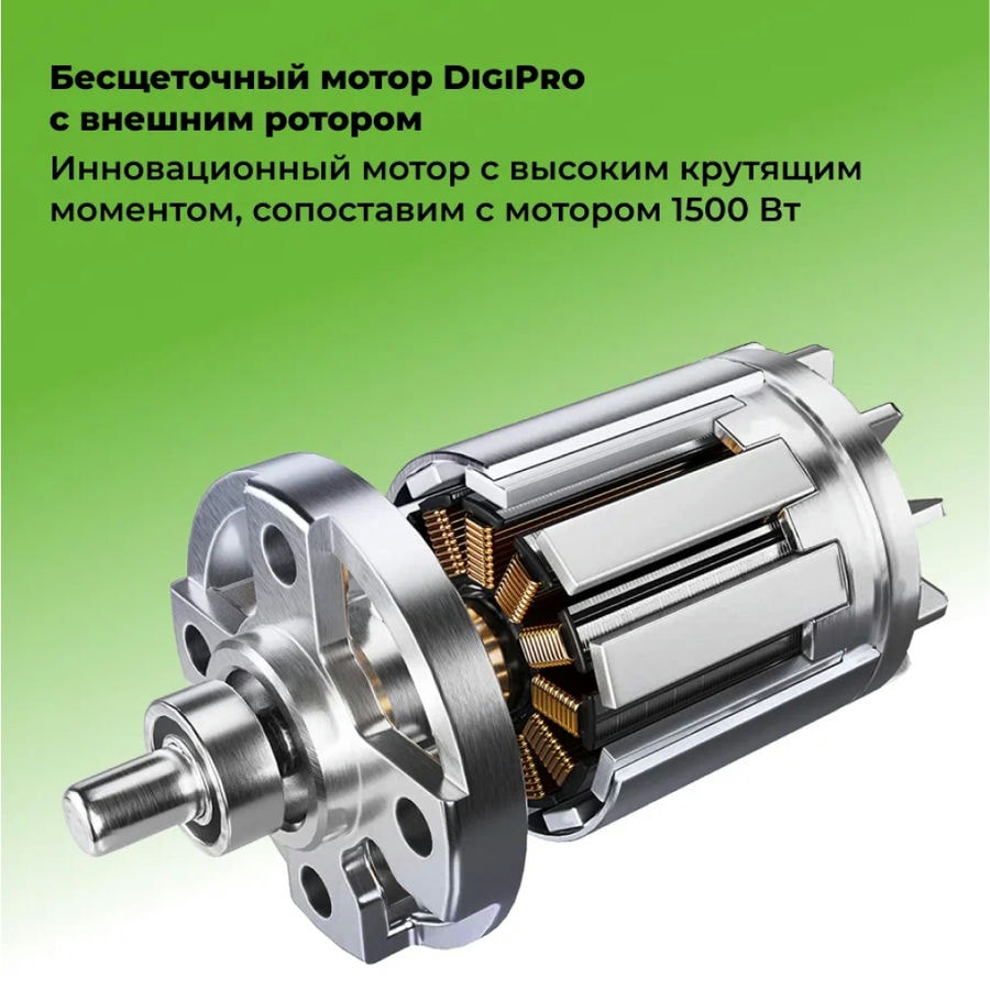 Триммер аккумуляторный Greenworks GD40BCB, 40V, 40 см, бесщеточный, с 1хАКБ 8Ач и ЗУ (2105707UH)