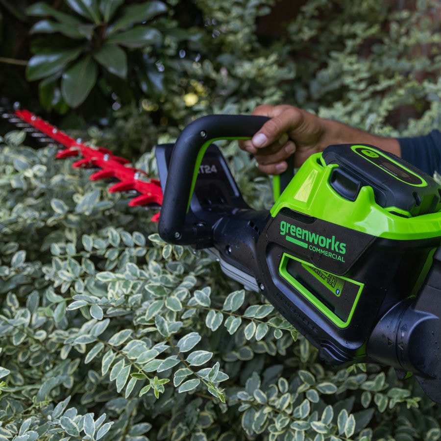 Кусторез аккумуляторный Greenworks Арт. 2208307, 82V, бесщеточный без АКБ и ЗУ