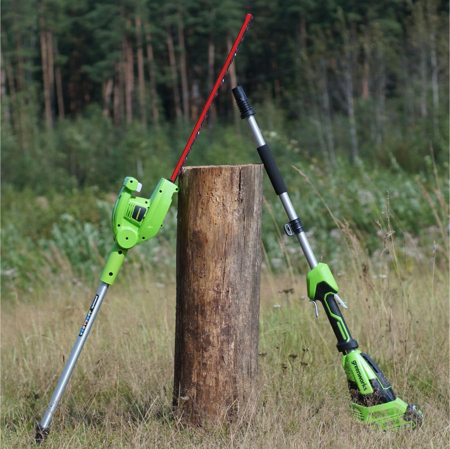 Кусторез штанговый аккумуляторный Greenworks Арт. 2300407, 40V, 51см, без АКБ и ЗУ