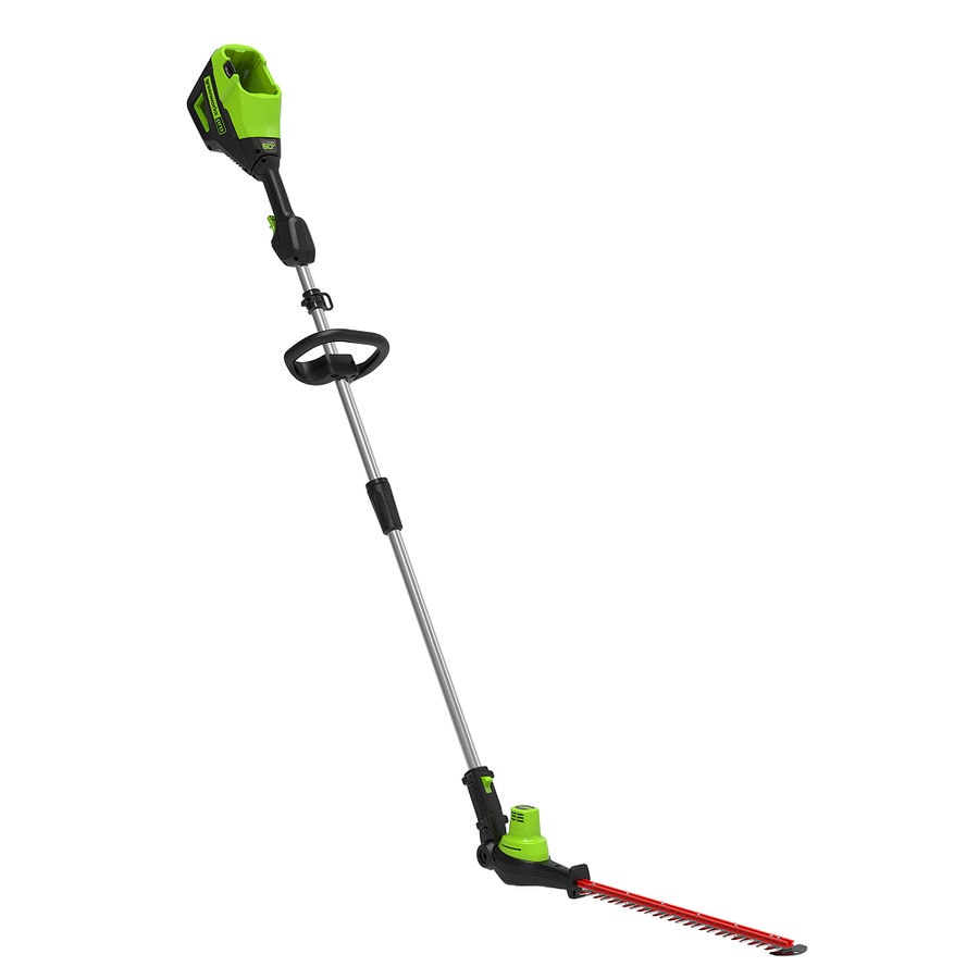 Кусторез штанговый аккумуляторный Greenworks Арт. 2301107, 60 В, 51 см, бесщеточный, без АКБ и ЗУ