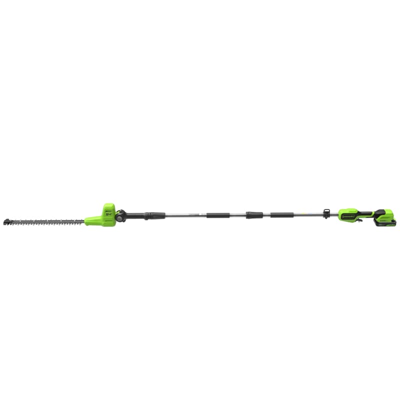 Кусторез штанговый аккумуляторный Greenworks G24PH511, 24V, 51см, без АКБ и ЗУ (2301907)