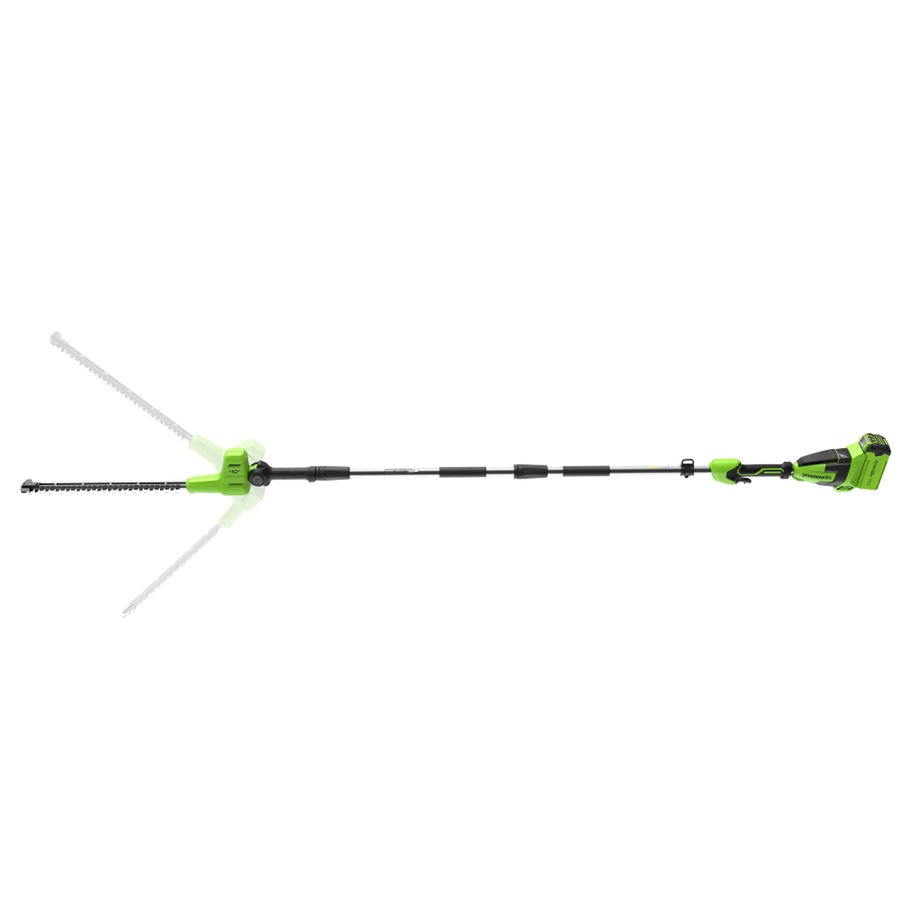 Кусторез штанговый аккумуляторный Greenworks G40PH511, 40V, 51см, без АКБ и ЗУ (2302007)