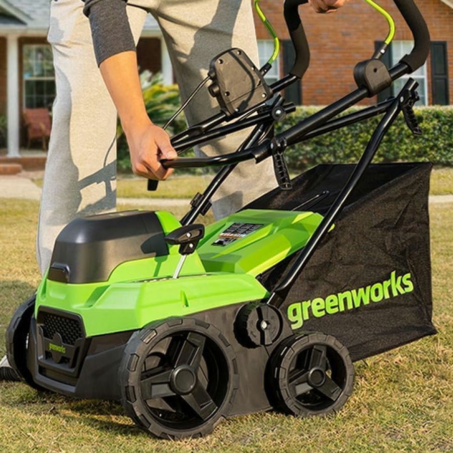 Аэратор-скарификатор аккумуляторный Greenworks Арт. 2517607, 40V, бесщеточный, без АКБ и ЗУ