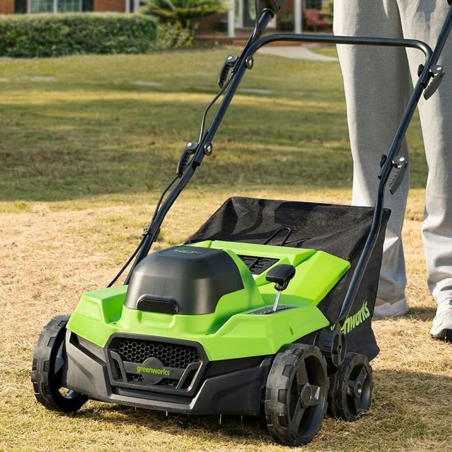 Аэратор-скарификатор аккумуляторный Greenworks Арт. 2517607, 40V, бесщеточный, без АКБ и ЗУ