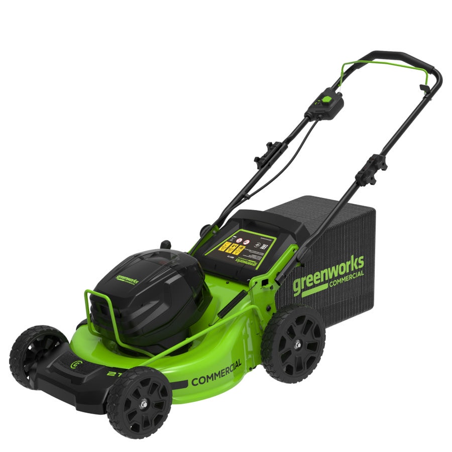 Газонокосилка аккумуляторная Greenworks Арт. 2518907, 82V, 51 см, бесщеточная без АКБ и ЗУ