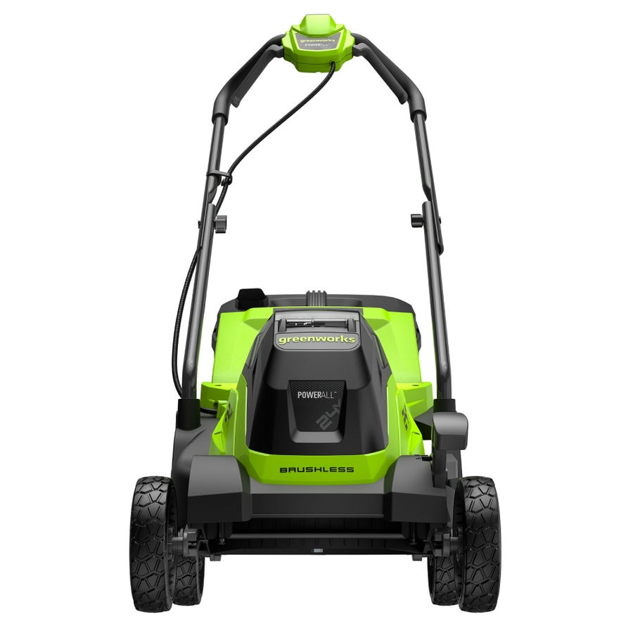 Газонокосилка аккумуляторная Greenworks GD24LM331, 24V, 33 см, бесщеточная, c 1хАКБ 2Ач (2520607UA)