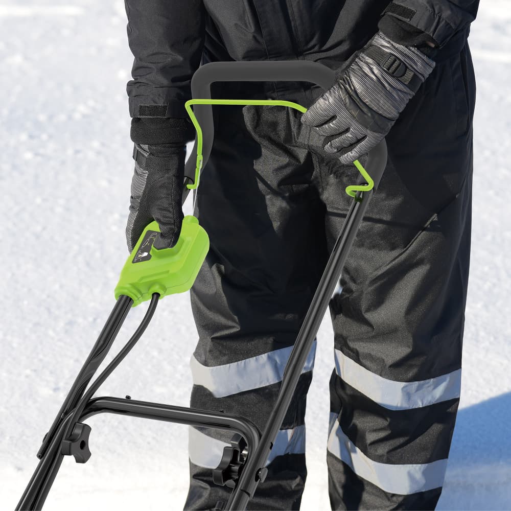 Снегоуборщик аккумуляторный Greenworks Арт. 2603607, 40V, 40 см, без АКБ и ЗУ