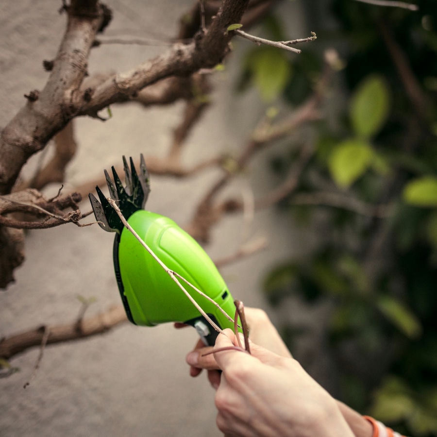 Садовые ножницы аккумуляторные Greenworks Арт. 2903307, 3,6 V со встроенным аккумулятором 2 Aч