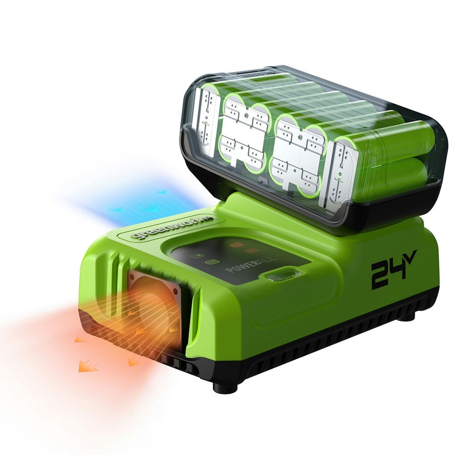 Ультрабыстрое зарядное устройство Greenworks G24C8, 24V, 8A (2958707)