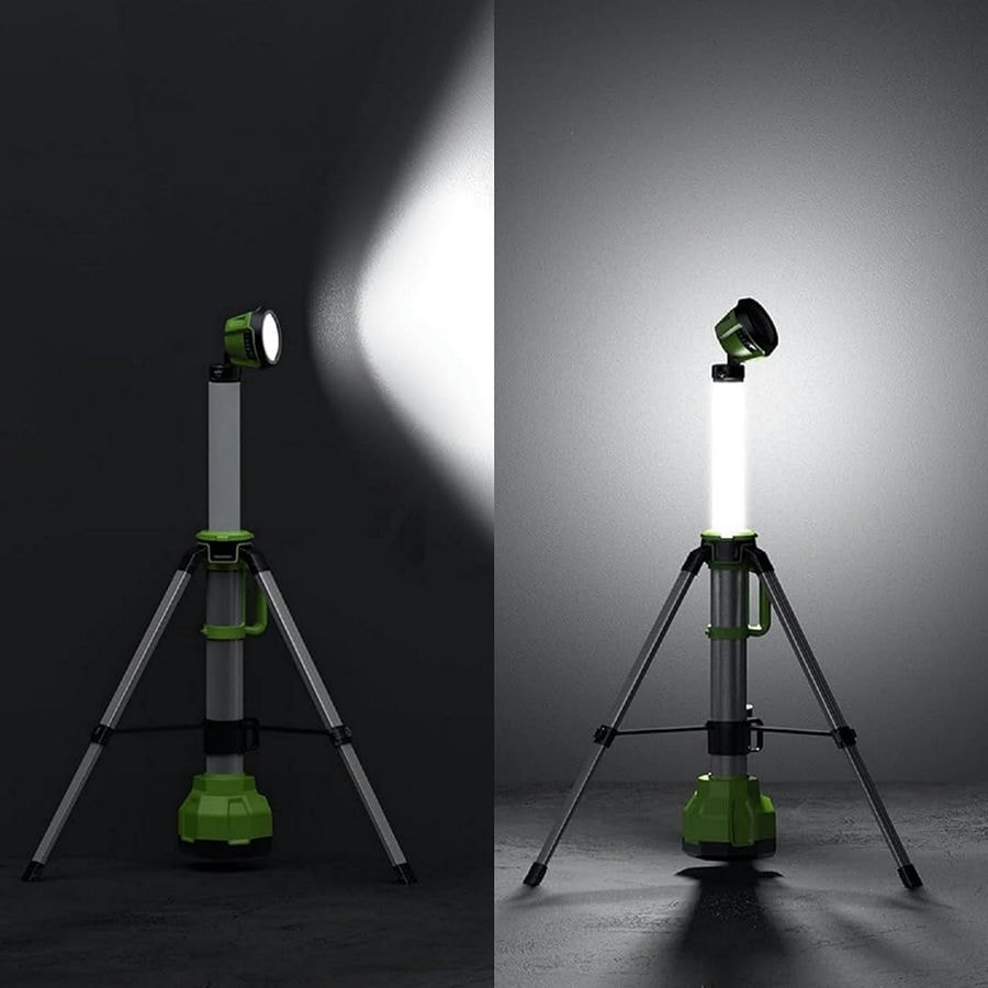 Мачта светодиодная осветительная 2-в-1 аккумуляторная Greenworks, Арт. 3401107, 24V, без АКБ и ЗУ