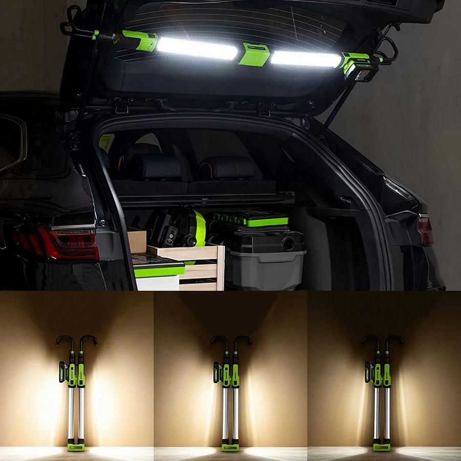 Подкапотный LED-прожектор аккумуляторный Greenworks Арт. 3503607, 24V, 1200 Лм, без АКБ и ЗУ