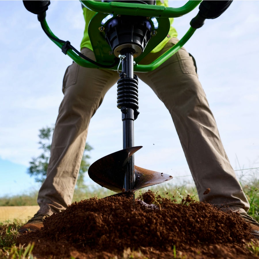 Землебур аккумуляторный Greenworks Арт. 3707907, 82V, без АКБ и ЗУ
