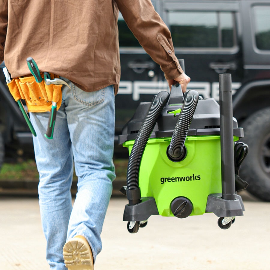 Строительный пылесос Greenworks Арт. 4701207, 220В