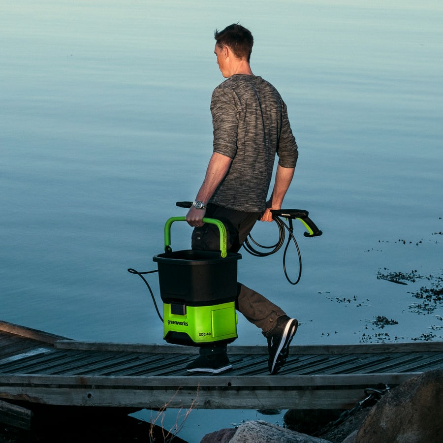 Мойка высокого давления аккумуляторная Greenworks Арт. 5104507, 40V, без АКБ и ЗУ