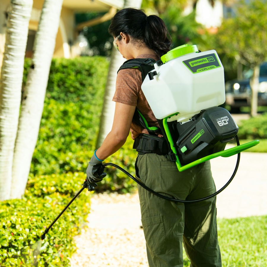 Садовый опрыскиватель аккумуляторный Greenworks Арт. 5300107, 60V без АКБ и ЗУ